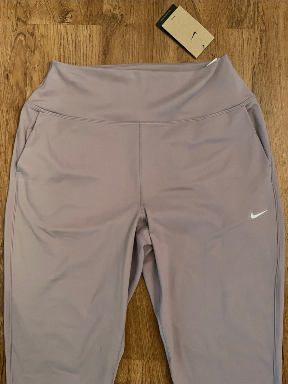 NWT Nike One High-Waisted Knit Joggers - Picture 3 of 9